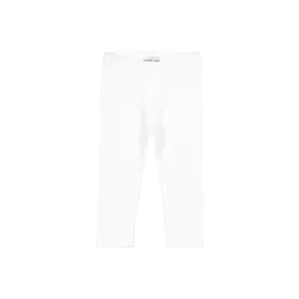 Analogie By Lil Legs White Knit Leggings