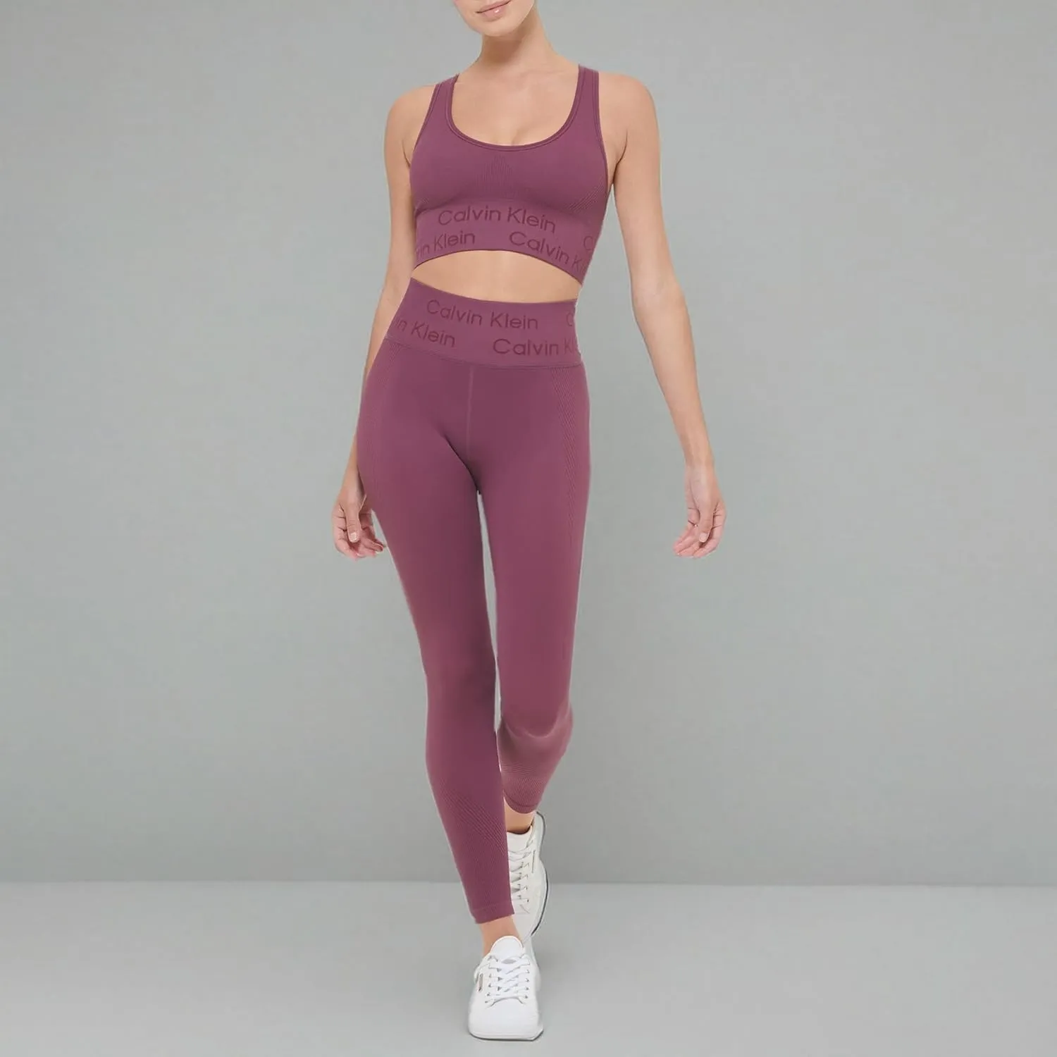 Calvin Klein Performance Women's Textured Knit 7/8 Active Leggings