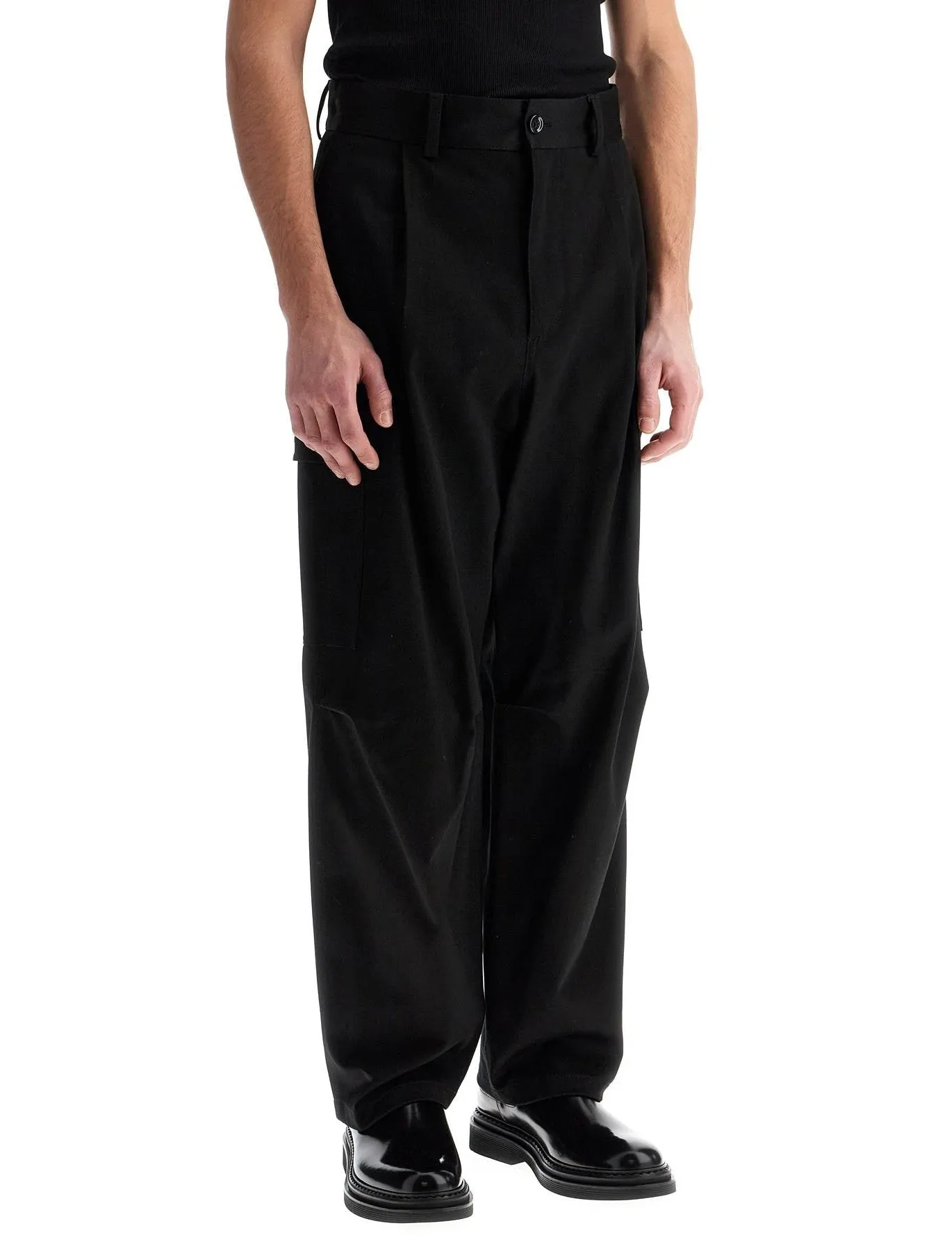 Cargo Pants in Stretch Cotton Twill