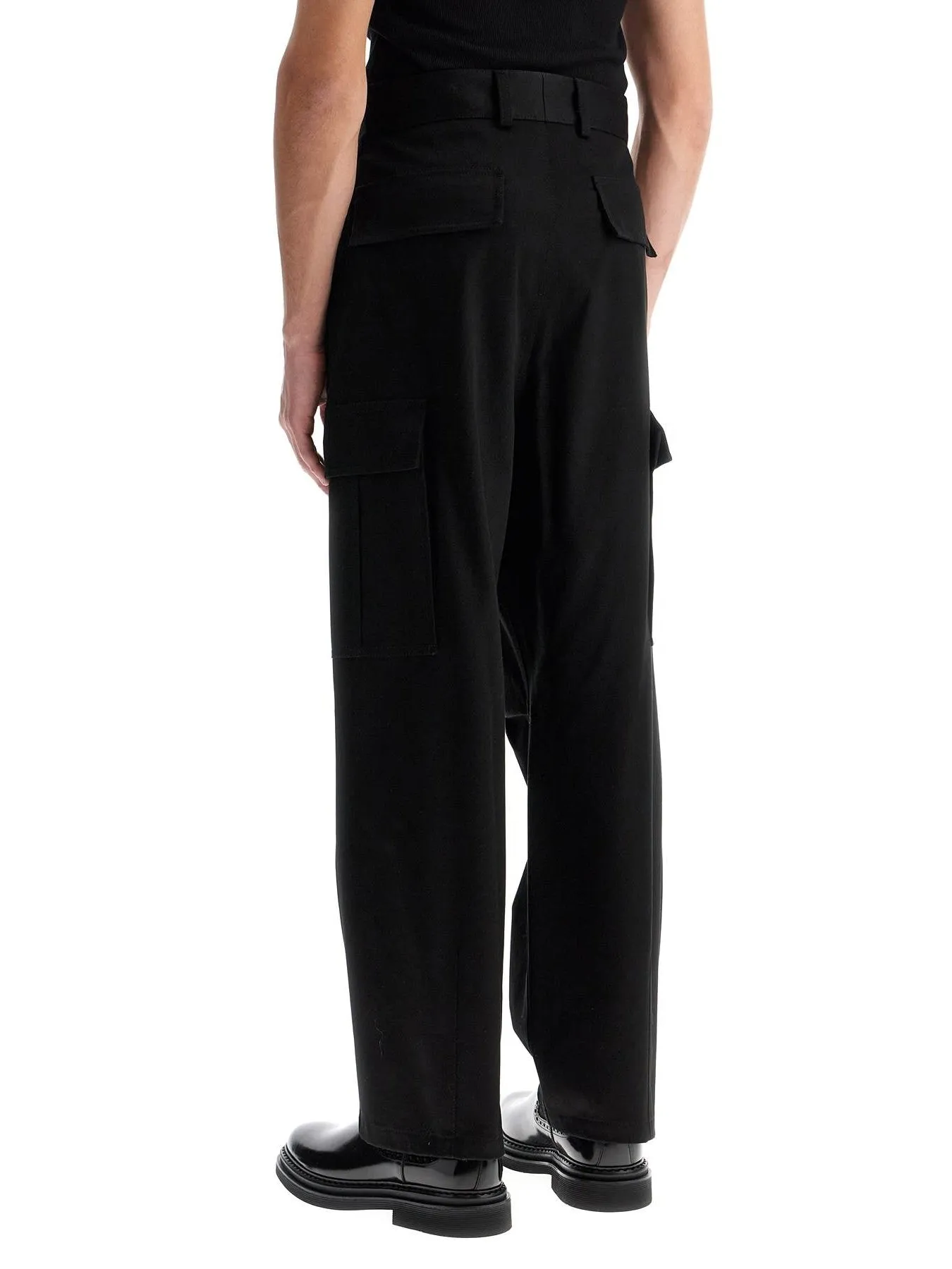 Cargo Pants in Stretch Cotton Twill