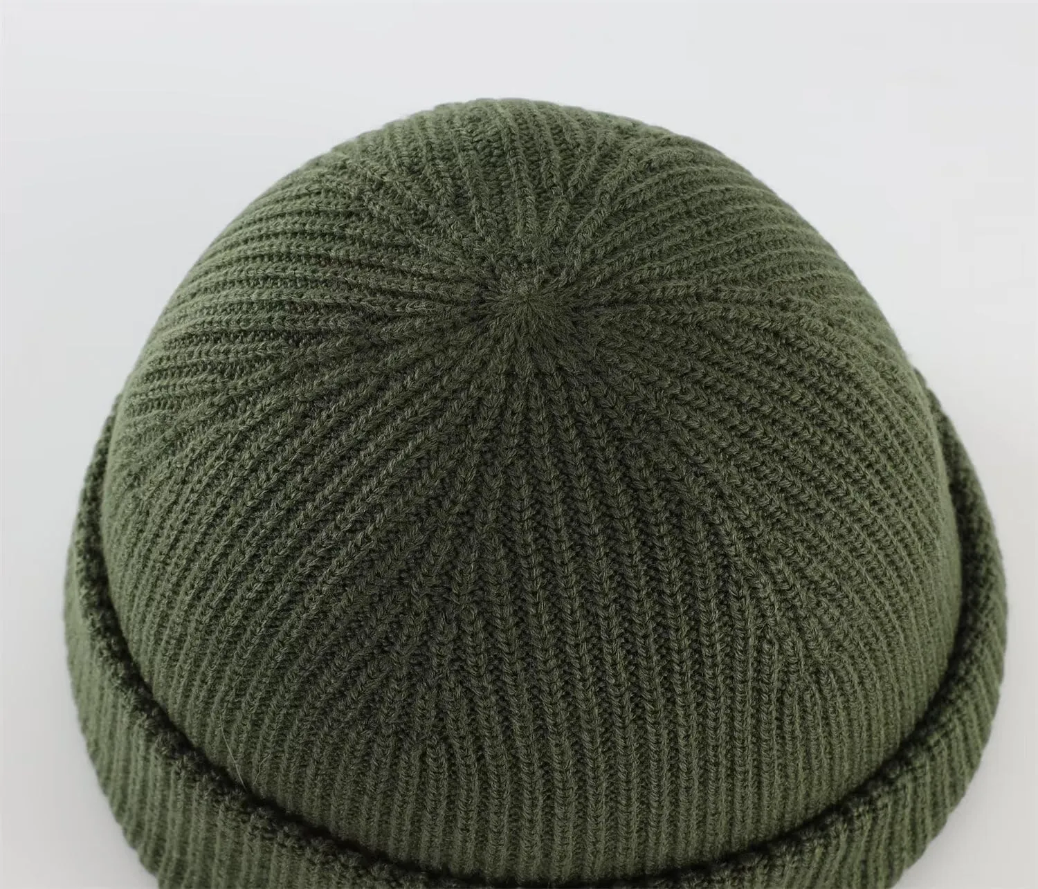 Connectyle Short Fisherman Beanie Hats for Men Women Acrylic Winter Warm Hat Knit Cuffed Beanies Watch Cap