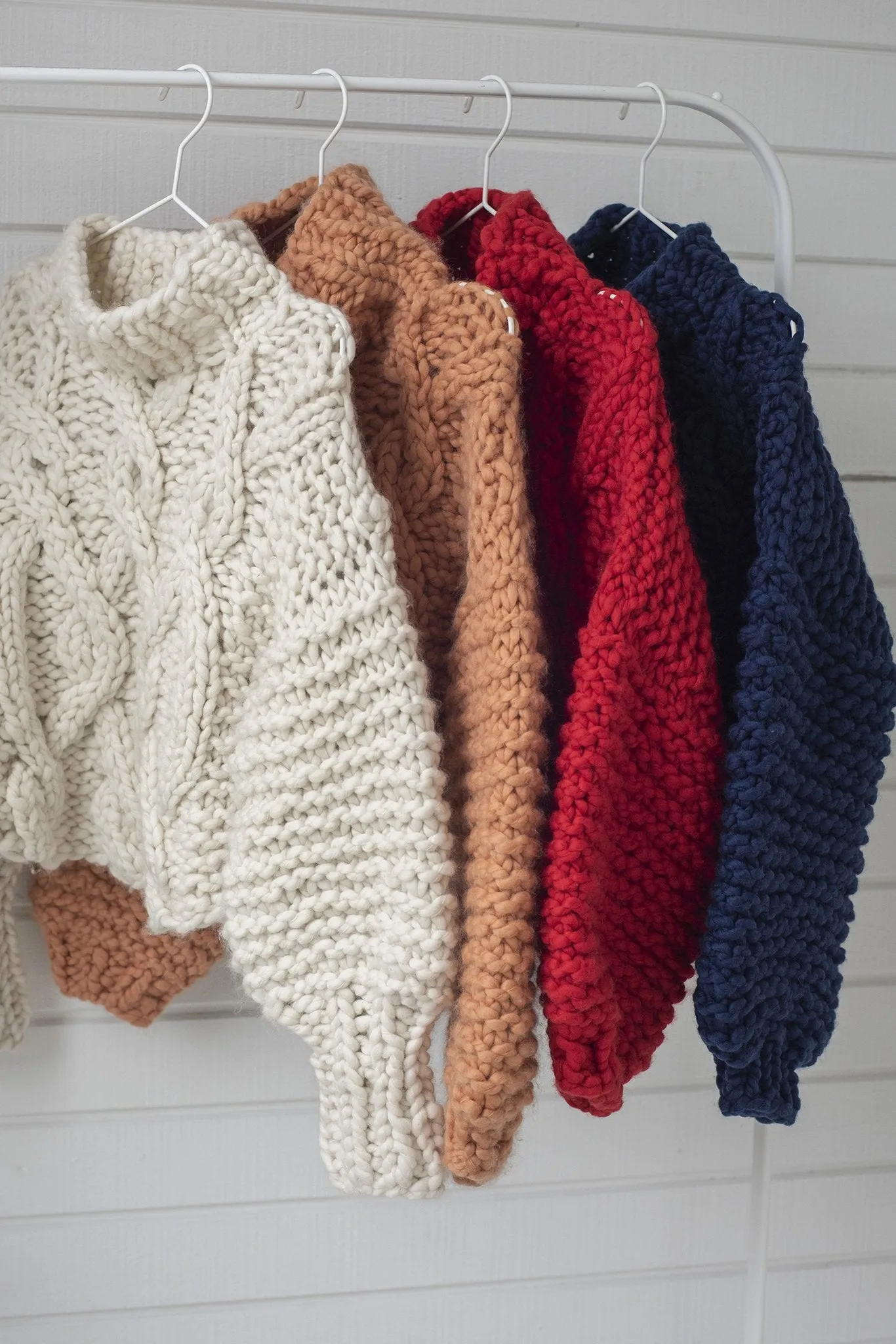 Cropped Urban Fisherman Sweater PATTERN- Merino No. 5