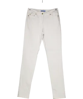 J McLaughlin White Lexi Skinny Jeans UK 6