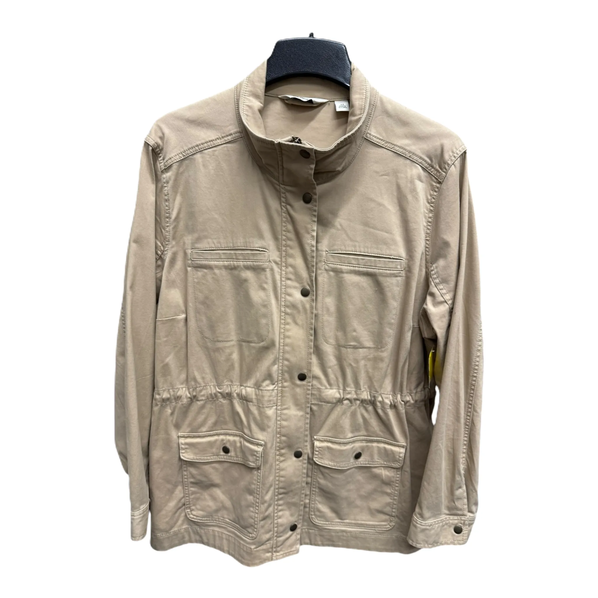 Jacket Utility By L.l. Bean In Tan, Size: 2x