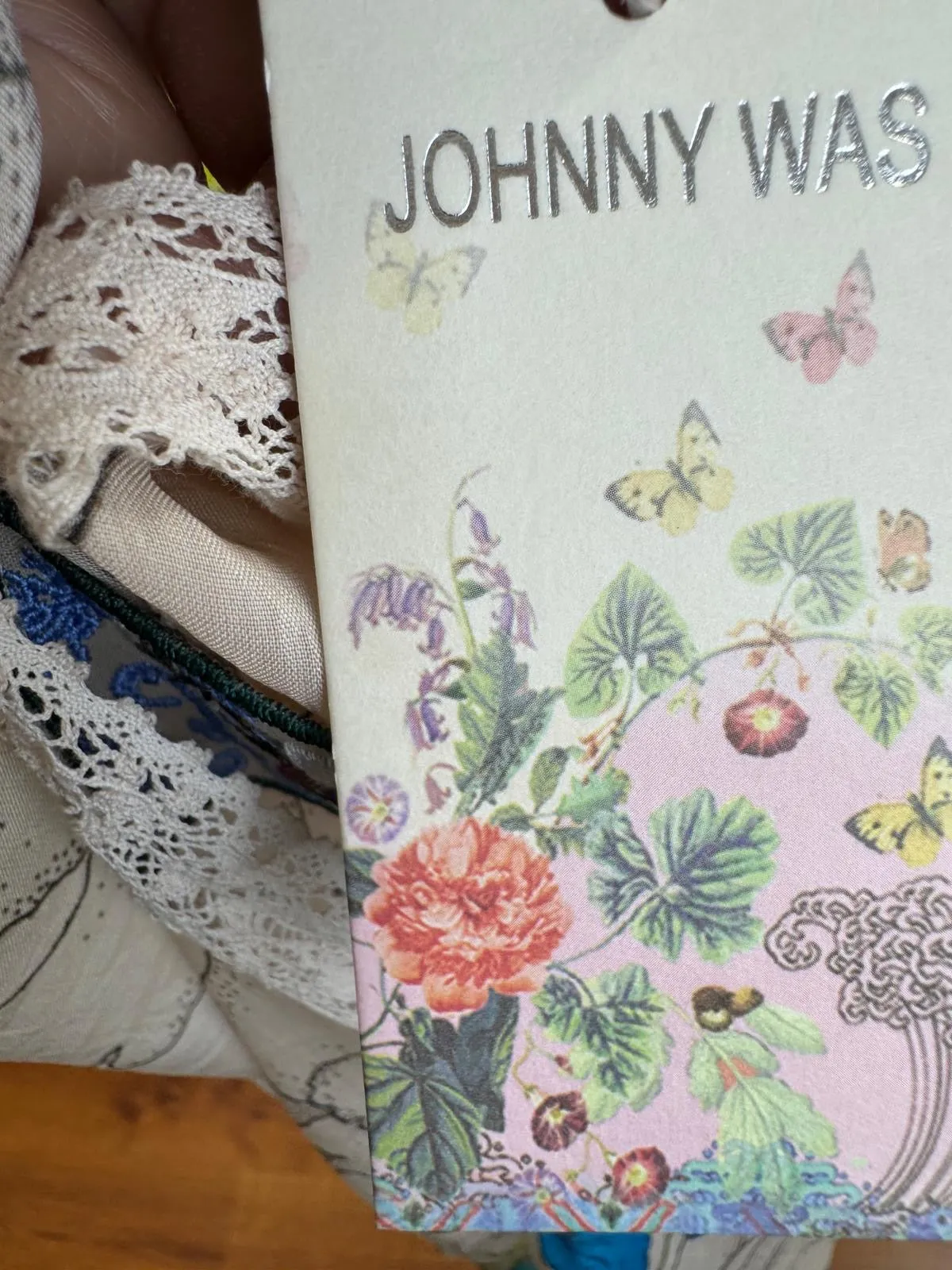 JOHNNY WAS DEQUENCE GEORGINA KIMONO BLOUSE