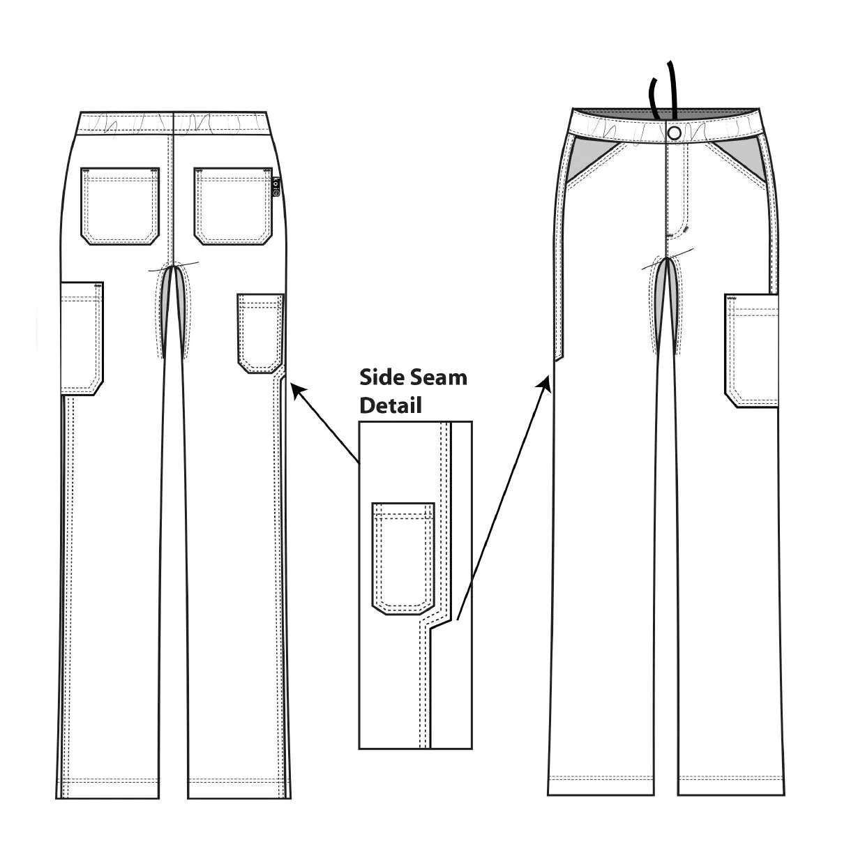 Koi Lite Discovery Scrub Trousers - Charcoal