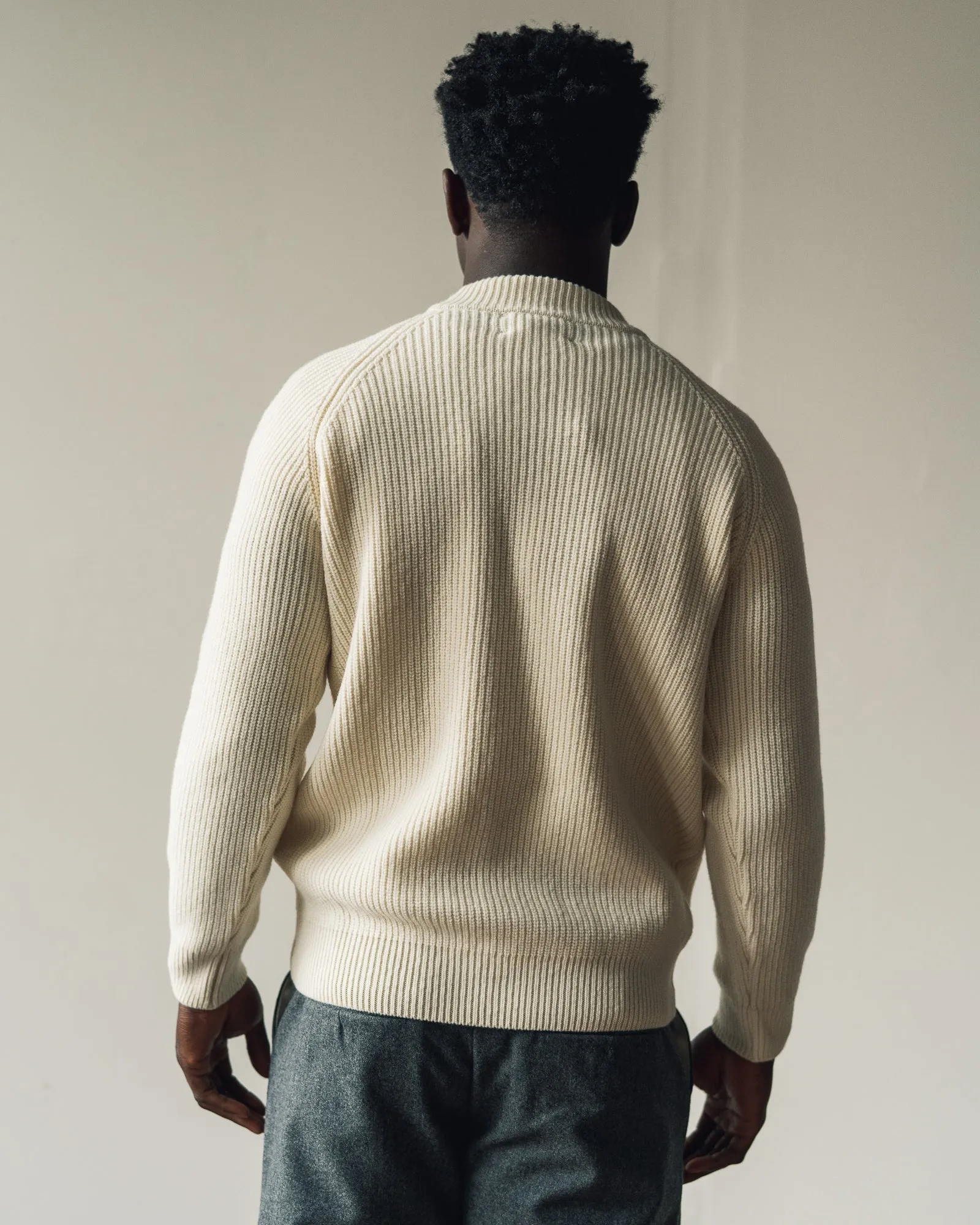 La Paz Prata Mock Sweater, Ecru