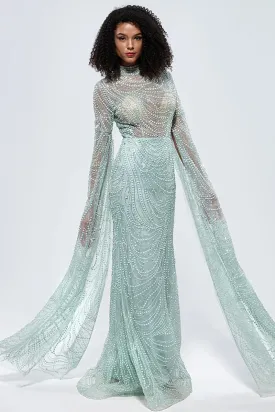Lavanya Beaded Graceful Maxi Dress