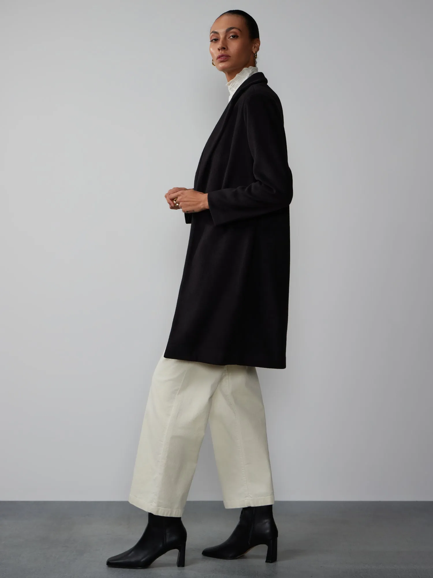 Long Sleeve Oversized Coat