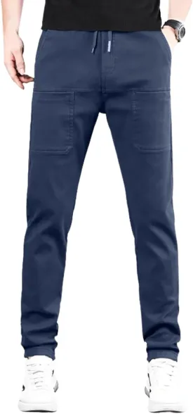 Mencomfy Cargo Pants for Men, High Stretch Durable Cargo Pants for Hiking, Multipants - Multi-Pocket Stretch Fashion Trousers