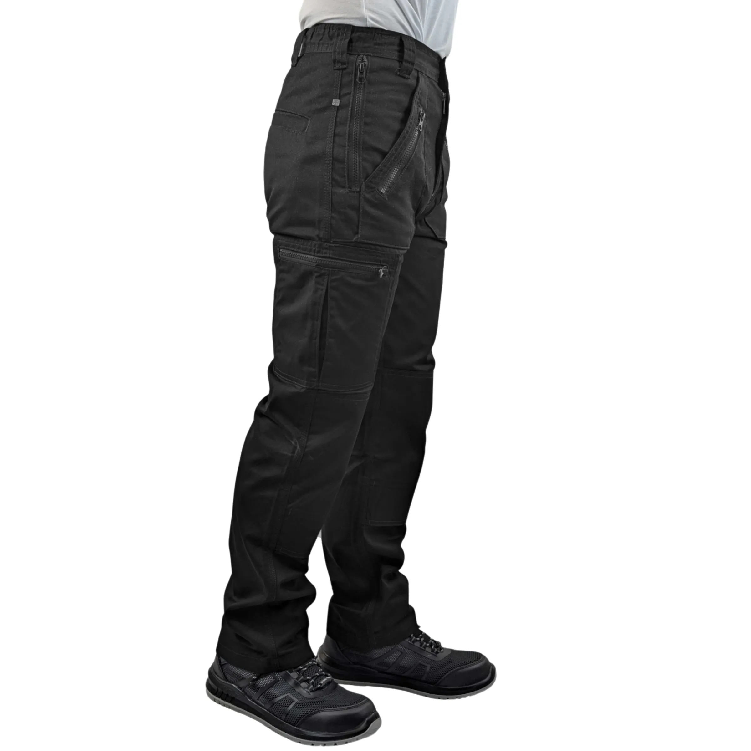 Mens Durable Cargo Action Work Trousers