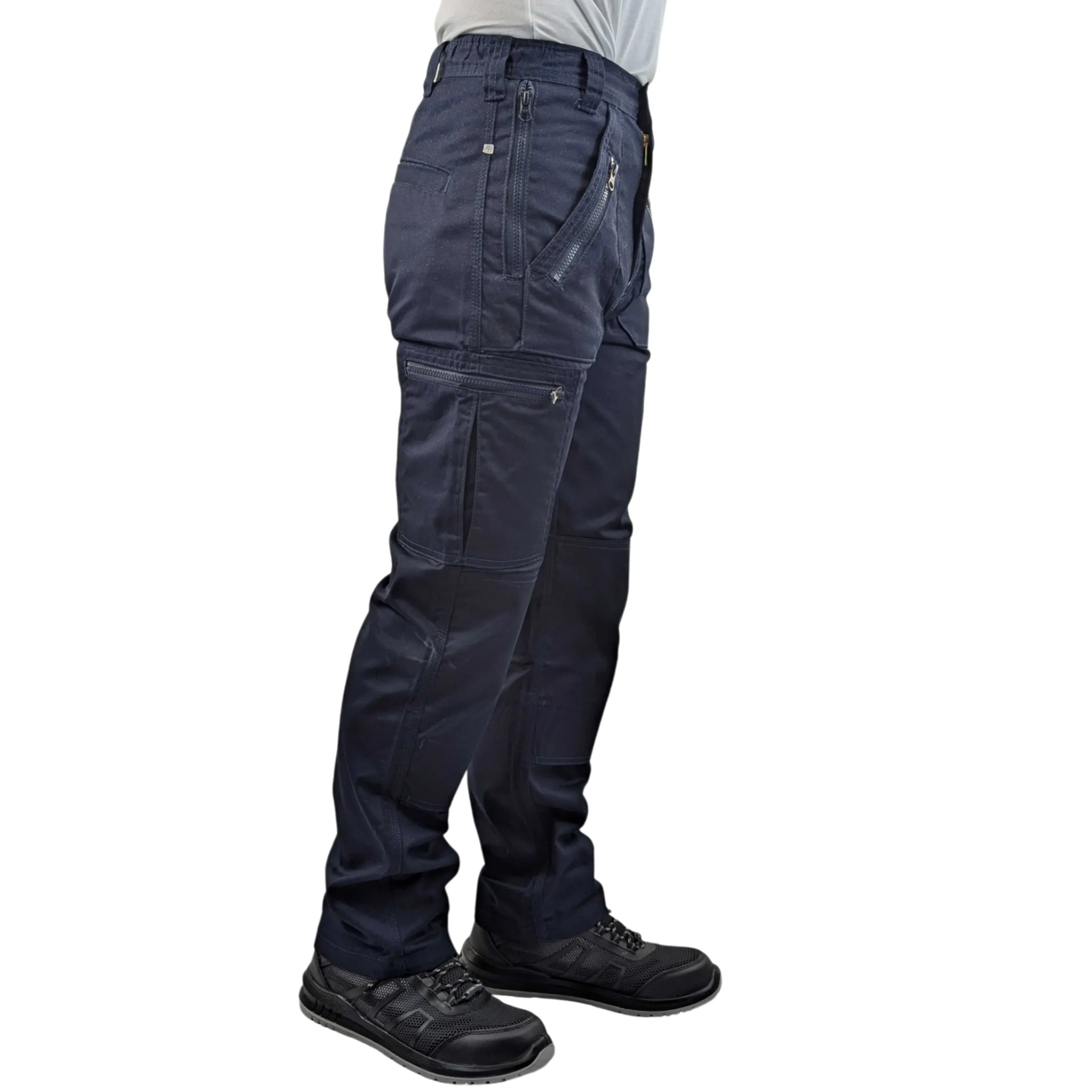 Mens Durable Cargo Action Work Trousers