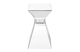 Modern Crystal End Table