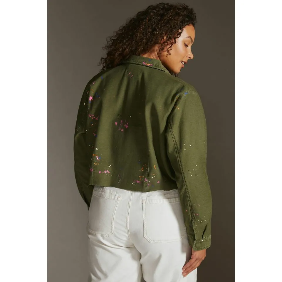 Pilcro Cropped Utility Jacket