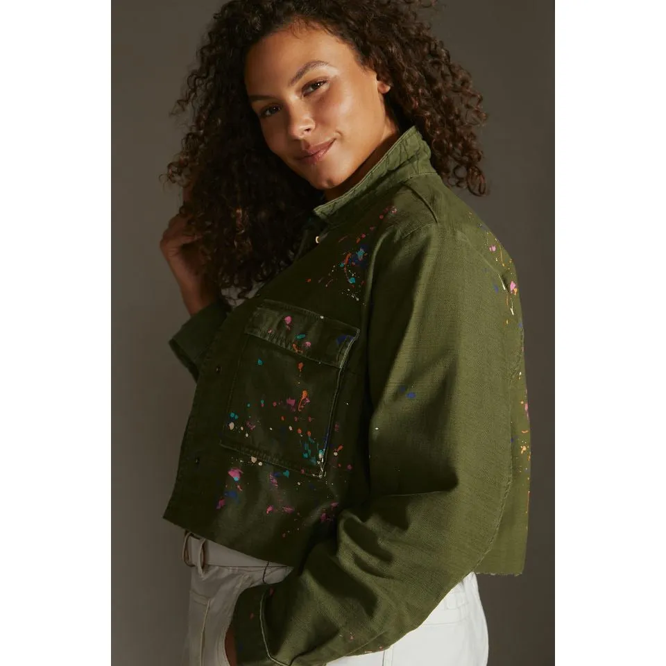 Pilcro Cropped Utility Jacket