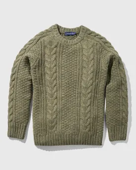 Recycled Nepped Fisherman Sweater