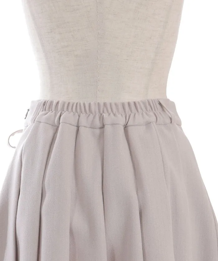 Ribbon Set Pleated Skort