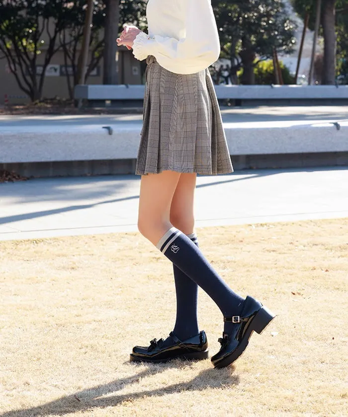 Ribbon Set Pleated Skort