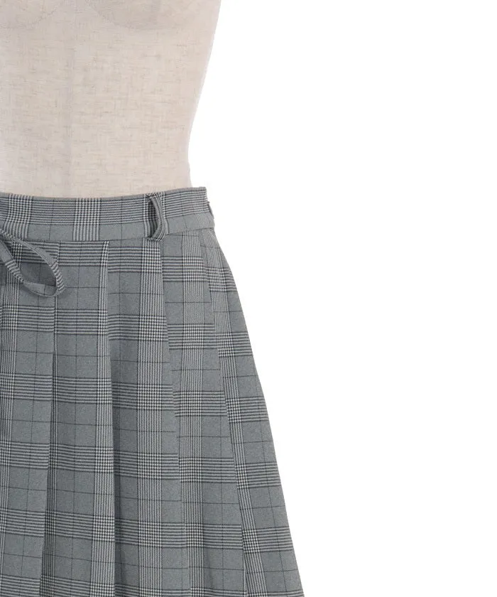 Ribbon Set Pleated Skort