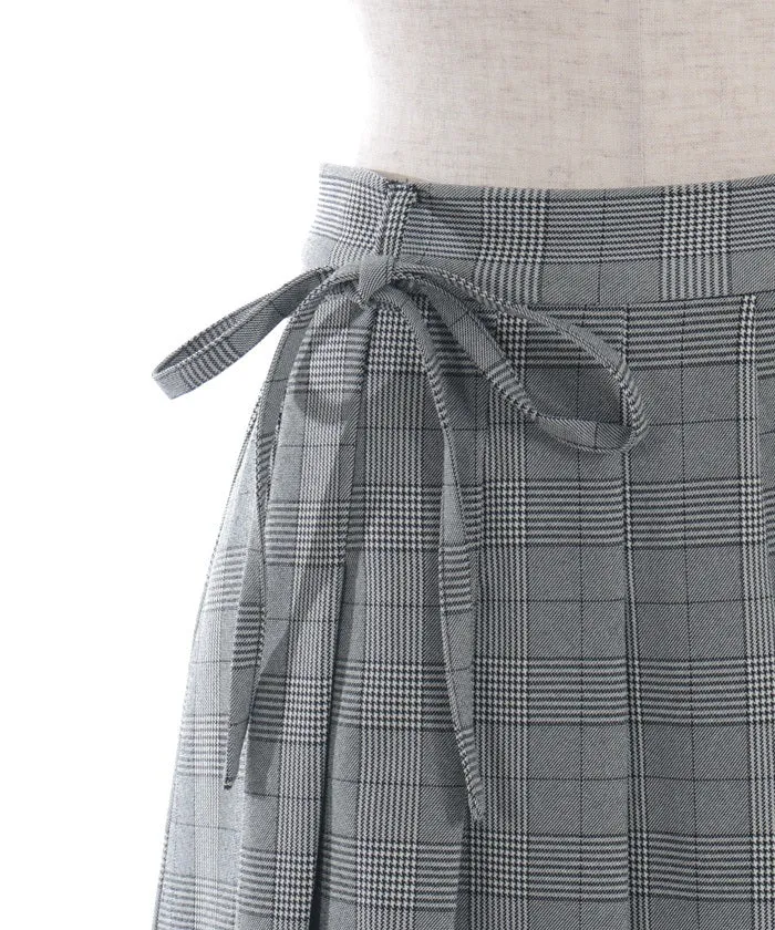 Ribbon Set Pleated Skort