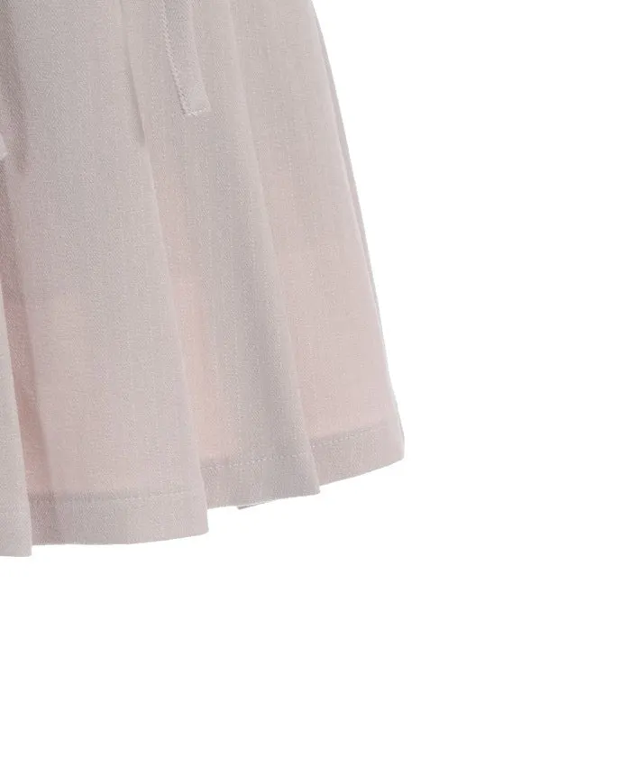 Ribbon Set Pleated Skort