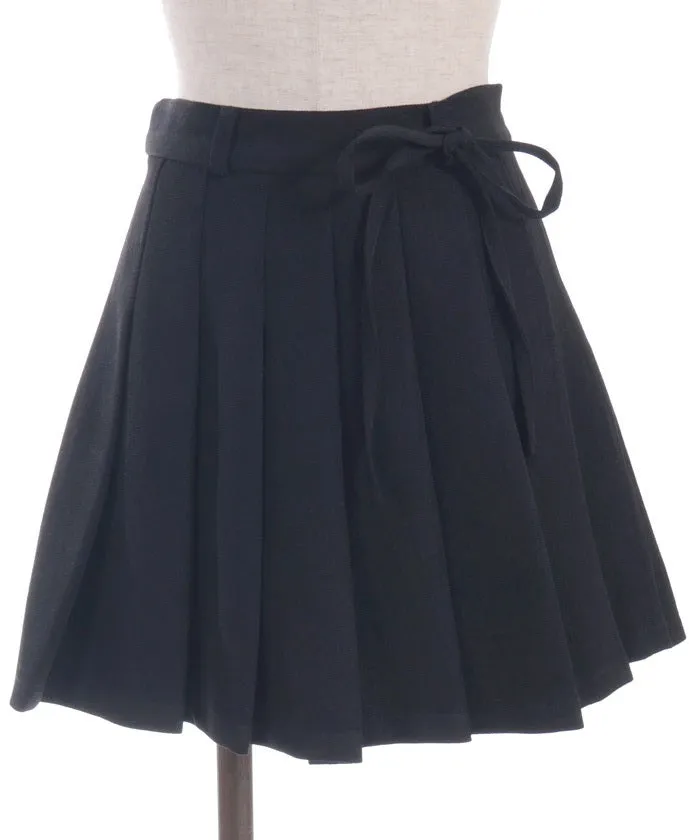 Ribbon Set Pleated Skort