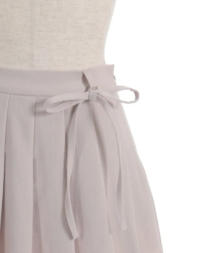 Ribbon Set Pleated Skort