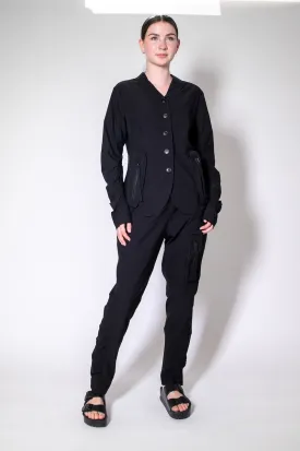 Rundholz Black Label Utility Jacket in Black
