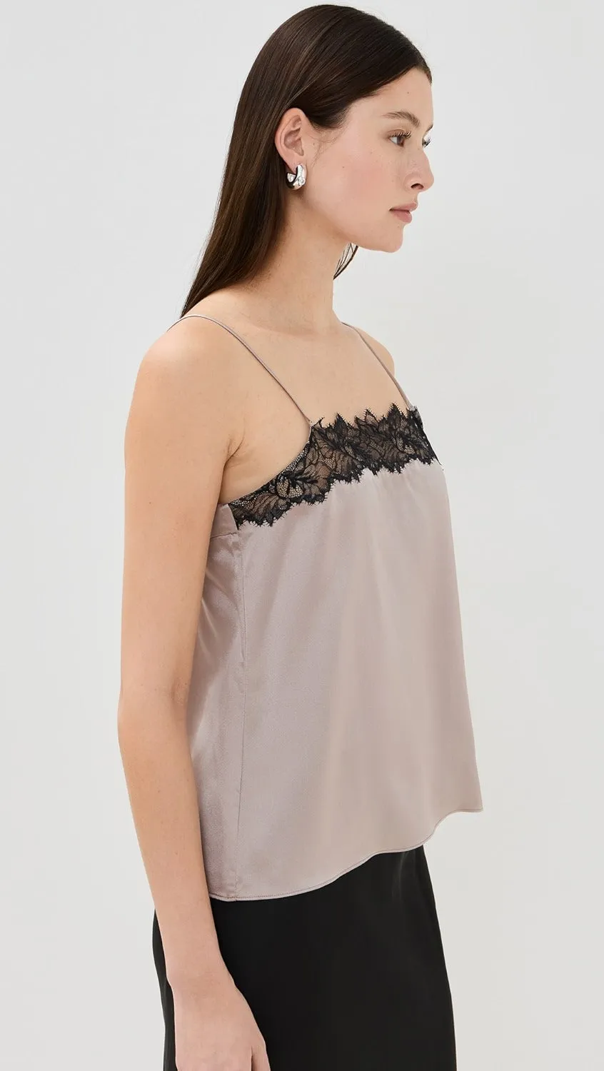 SABLYN LACE TRIM SQUARE NECK CAMI