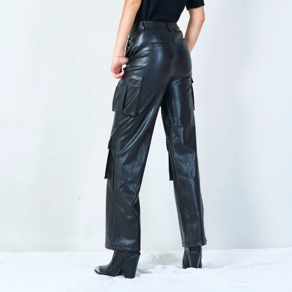 Sleek cargo pants with multiple pockets wholesale