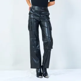 Sleek cargo pants with multiple pockets wholesale
