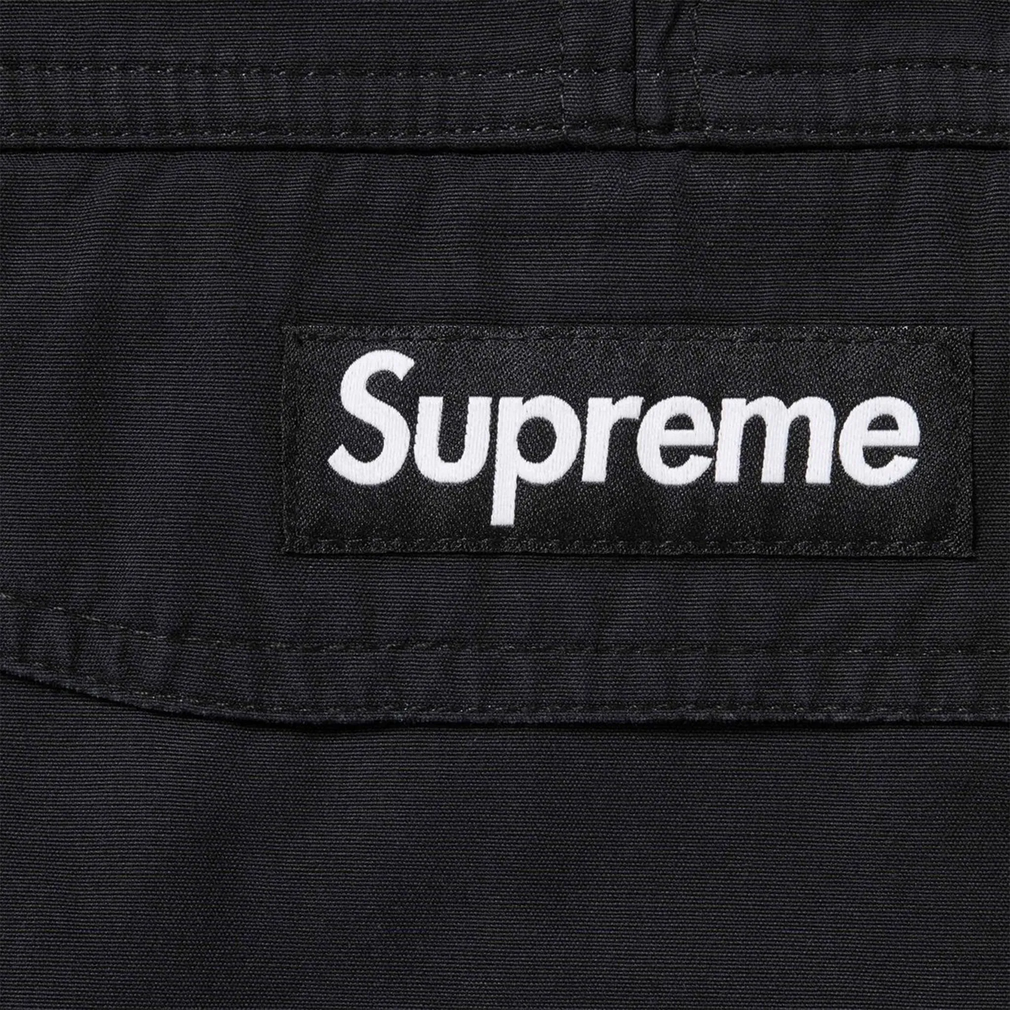 Supreme Cotton Utility Anorak Black