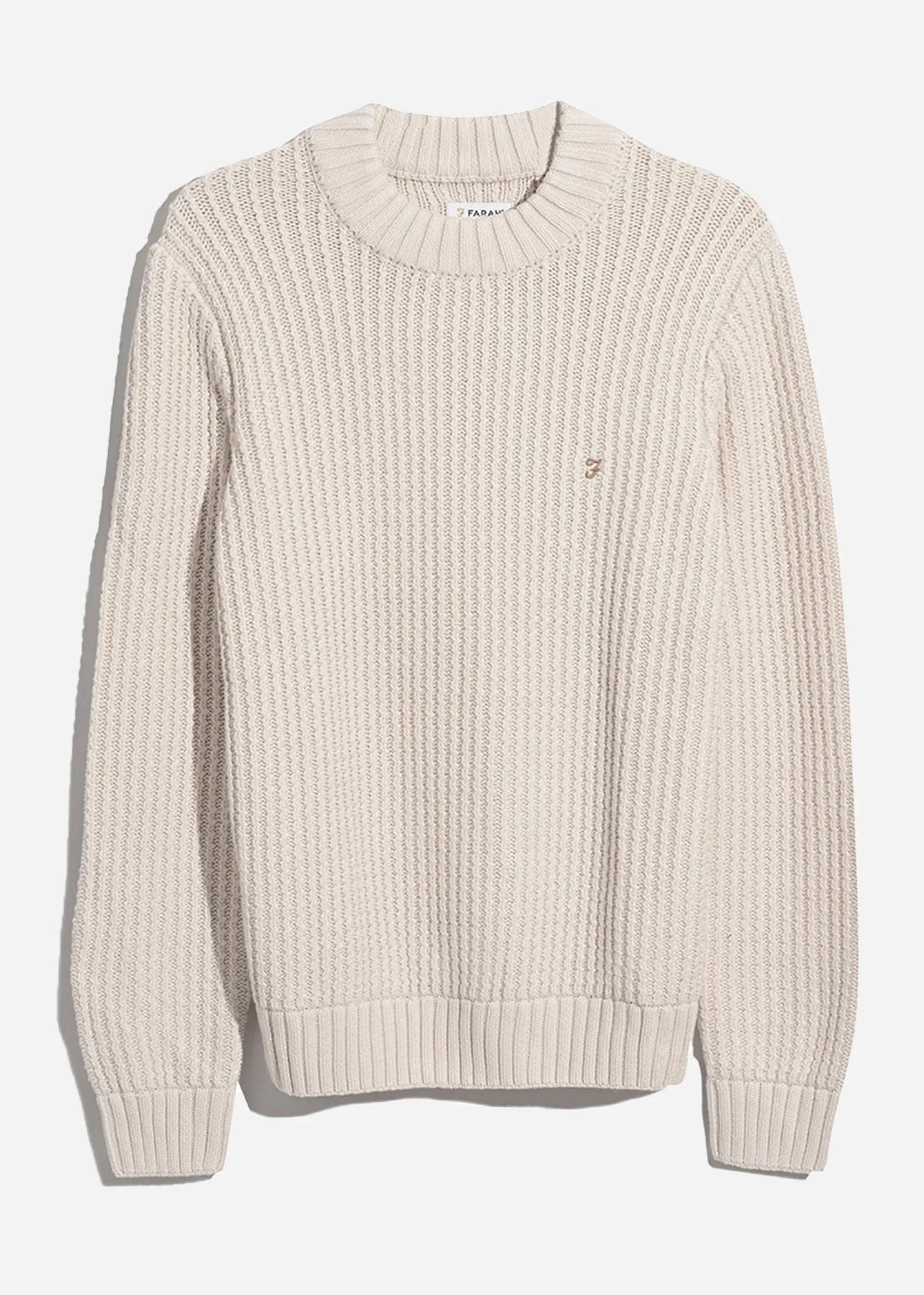 Sweater burlington fisherman - cream