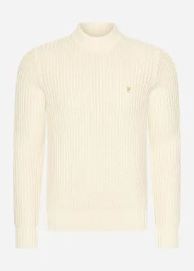 Sweater burlington fisherman - cream