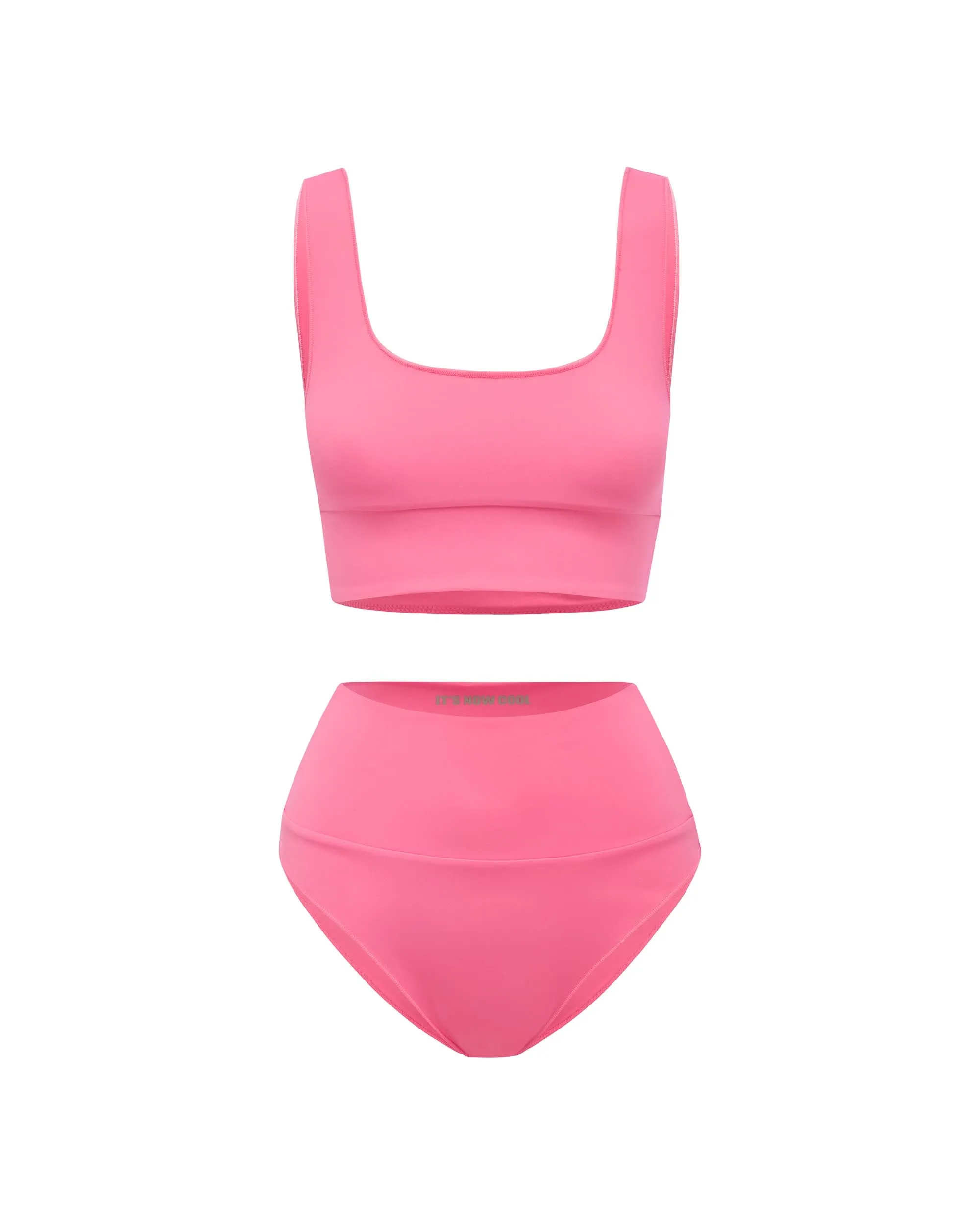 The Contour Crop Top - Cadillac