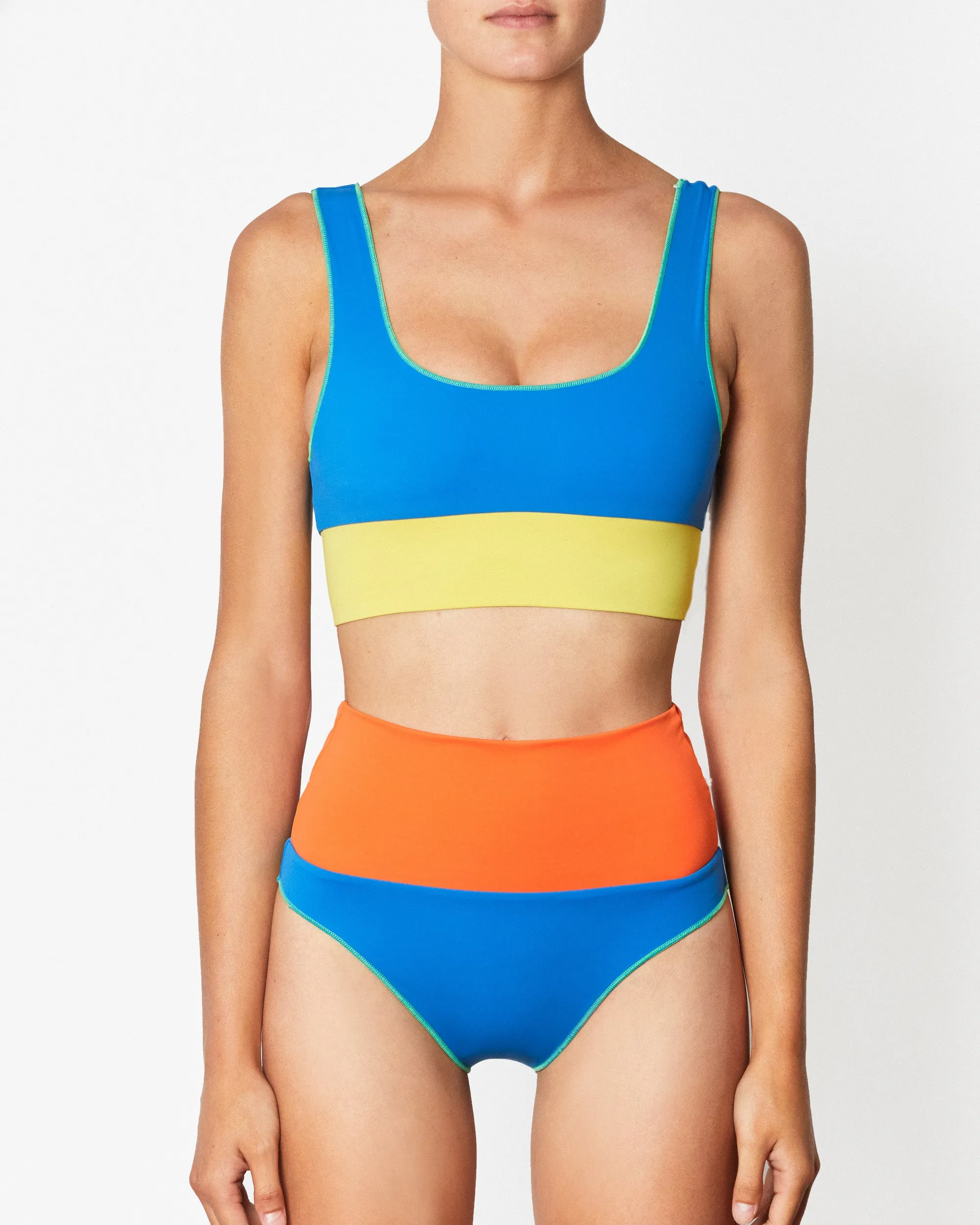 The Contour Crop Top - Surfs Up