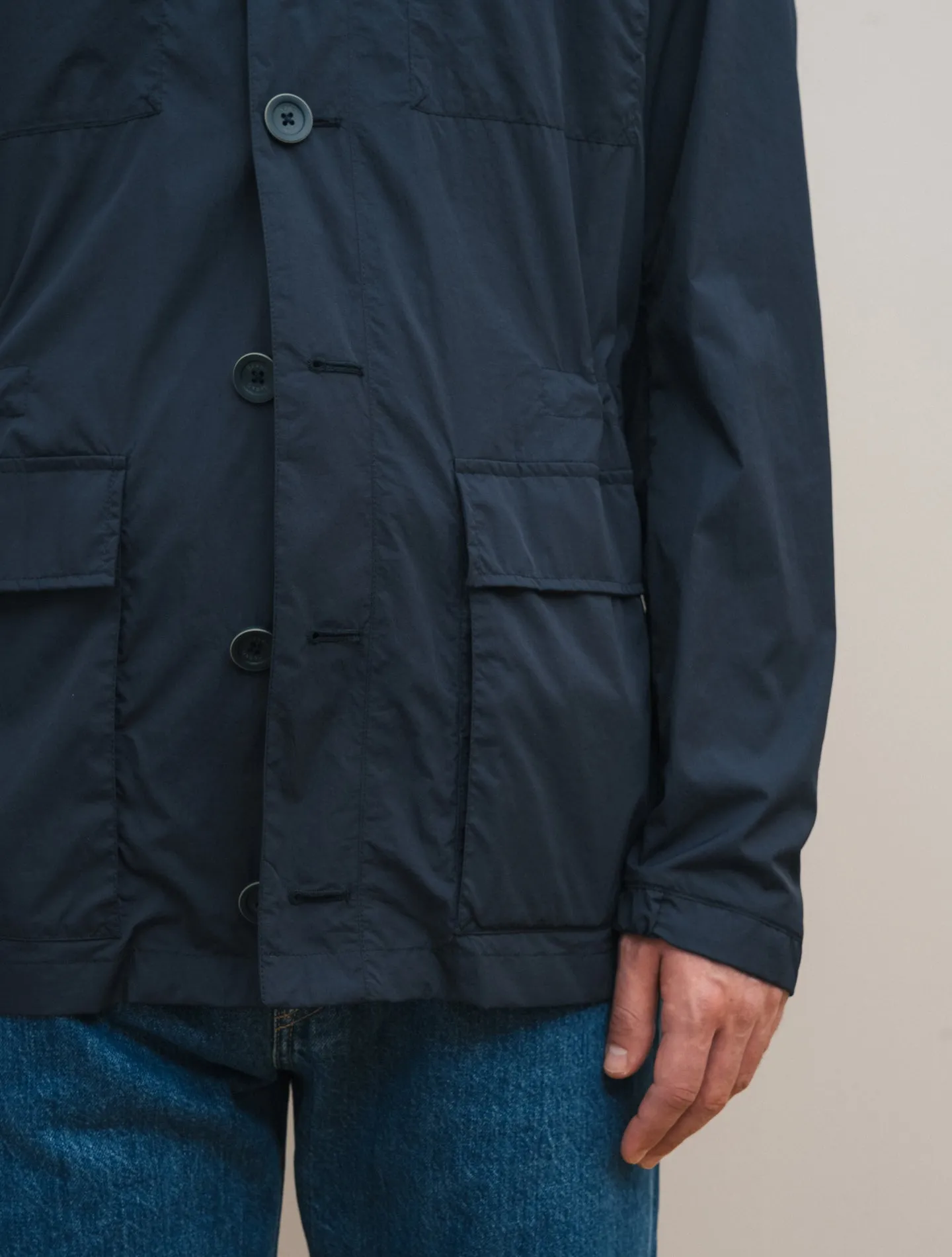 Ulta Light Crease Field Jacket Navy