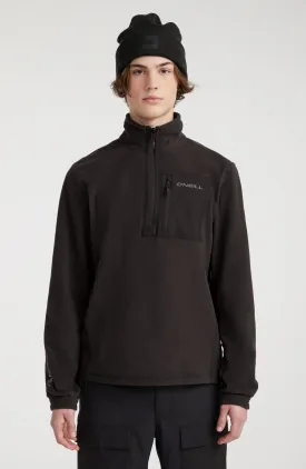 Utility Light Half-Zip Fleece | Black Out