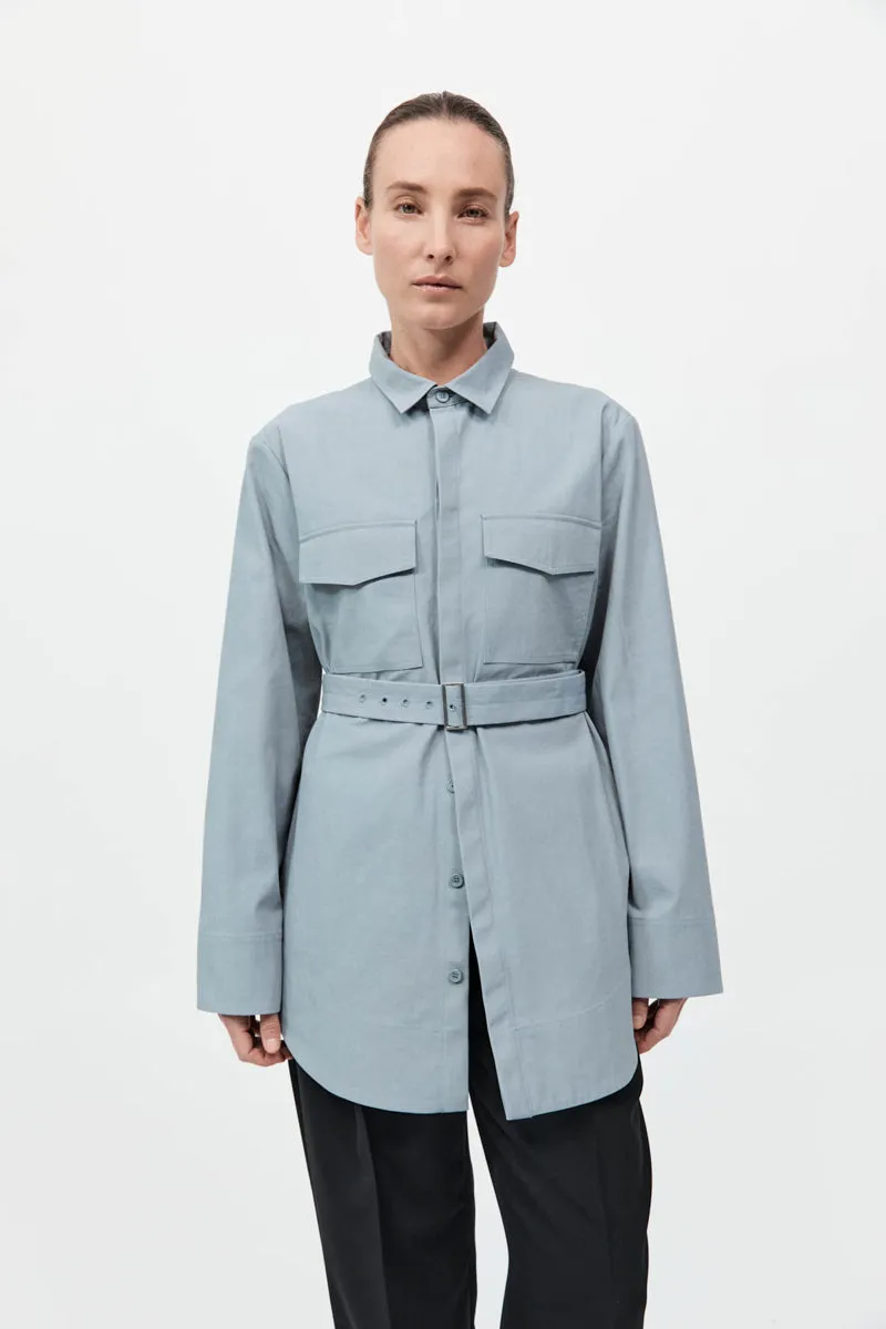 Utility Shirt Jacket - Glacier