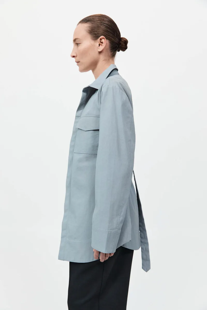 Utility Shirt Jacket - Glacier