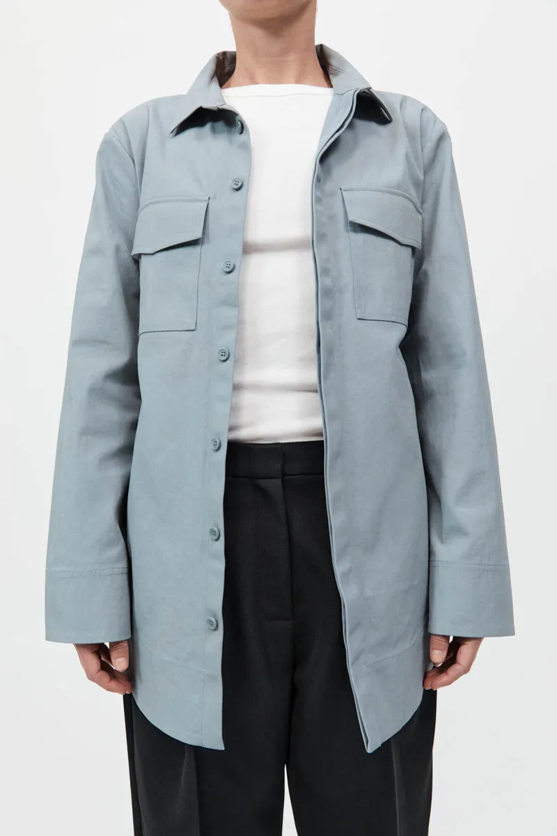 Utility Shirt Jacket - Glacier