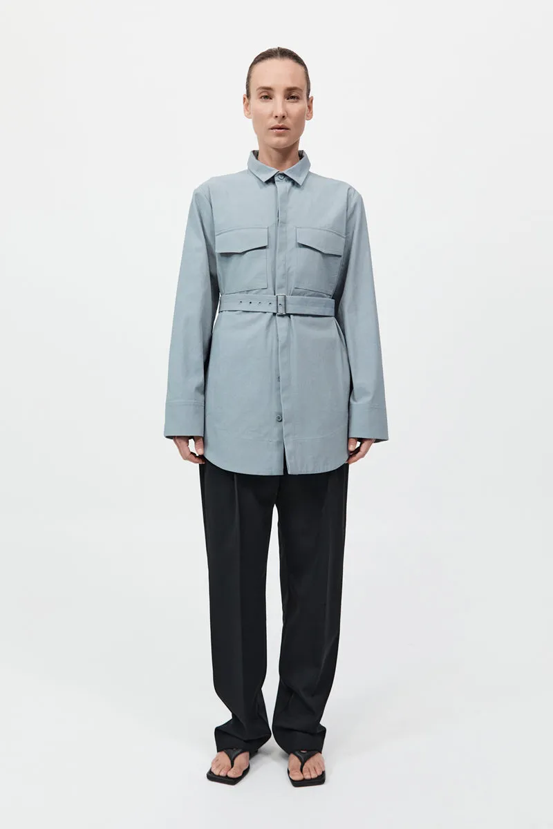 Utility Shirt Jacket - Glacier