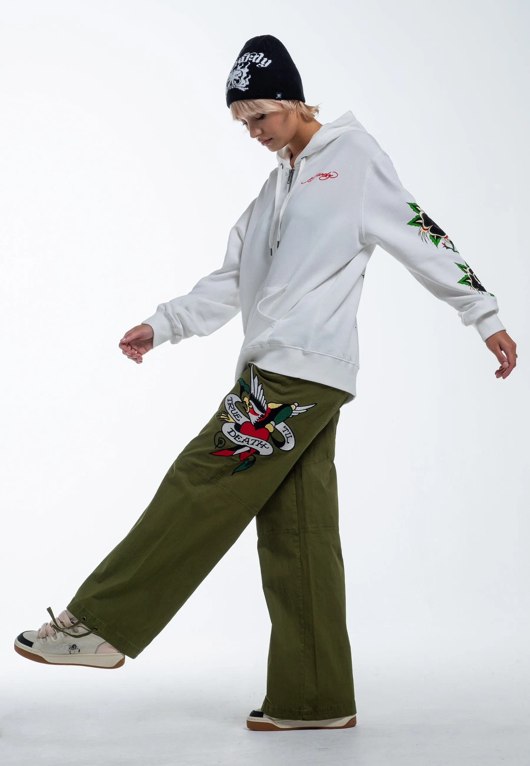 Womens True Til Death Tech Trouser - Green