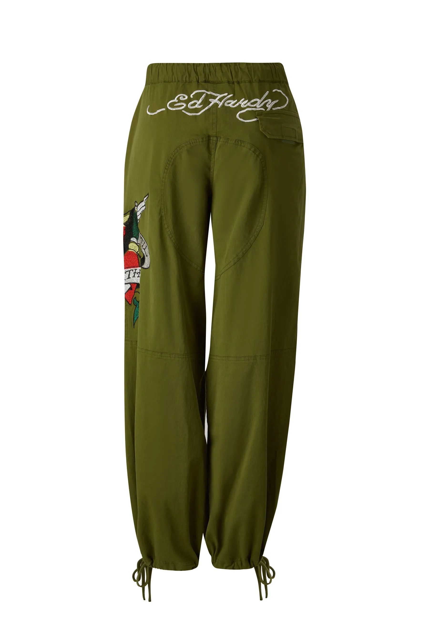 Womens True Til Death Tech Trouser - Green